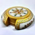 Decorative Marble Coasters Set